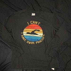 Long Sleeve Swim Shirts - L